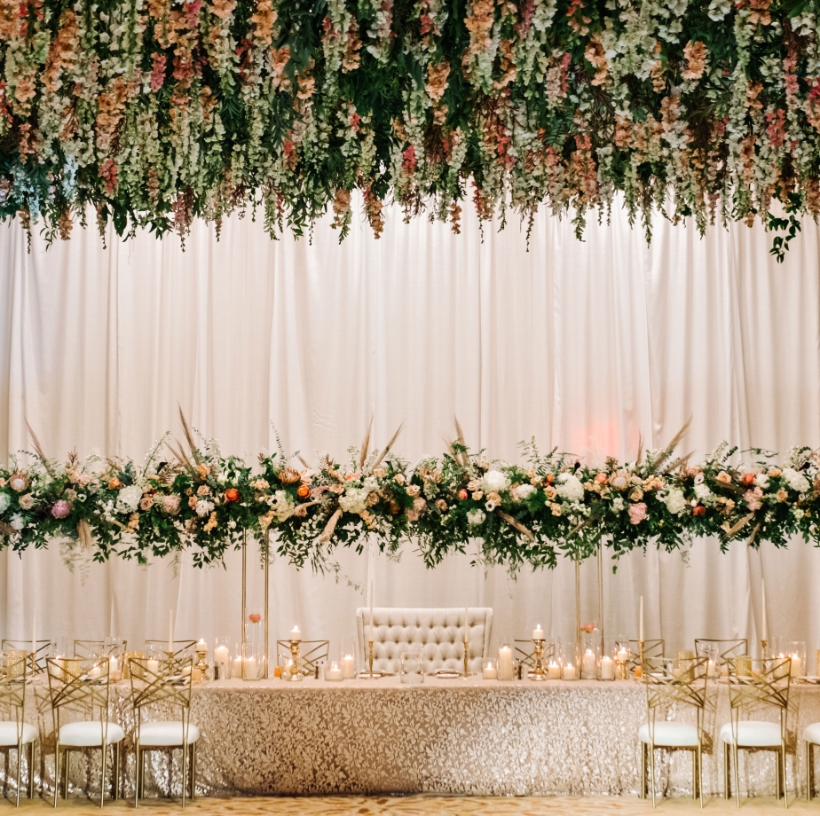 Crystal ballroom set for wedding-2