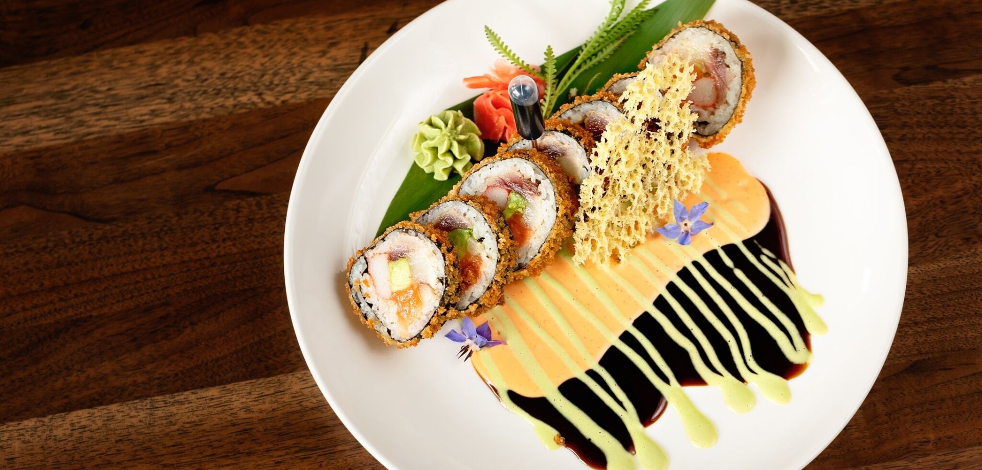 sushi dish at Primrose